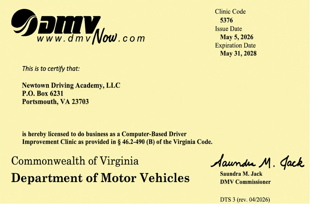 Clinic Certificate